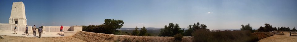 Lone Pine Gallipoli - a panorama