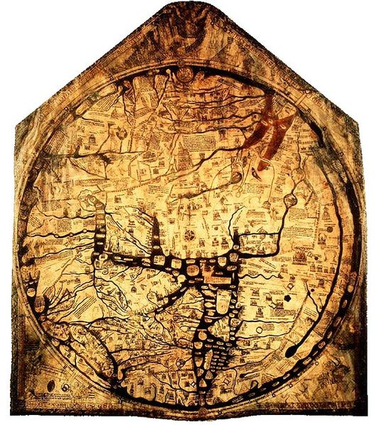 Hereford Mappa Mundi 1300