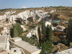 View from the terrace: Babayan Culture House