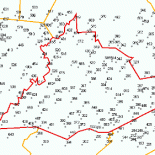 Image showing spot heights