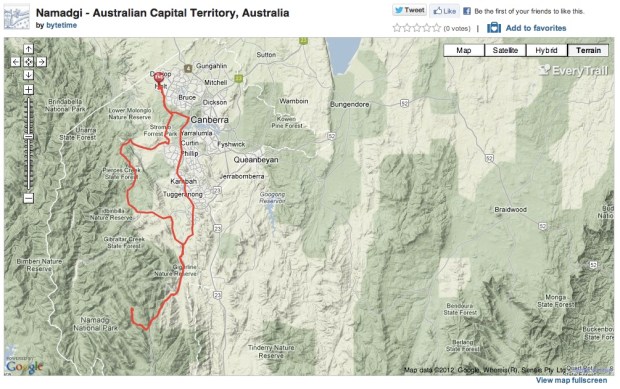 Namadgi drive 9 Sept 2012