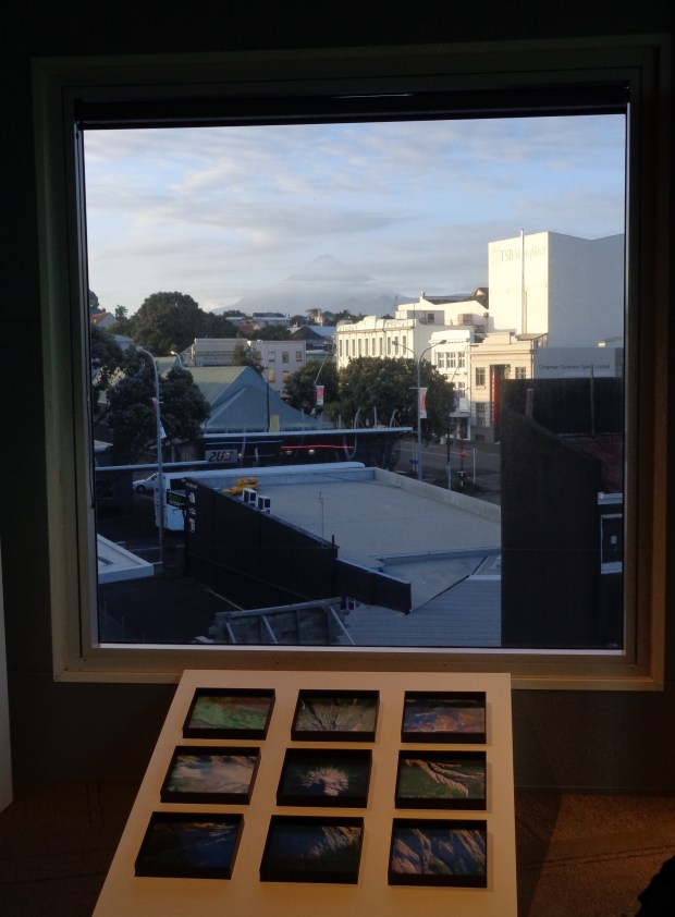 Mountain in the window