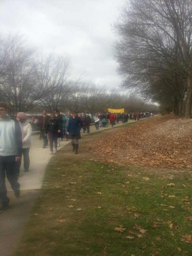 Walking for Human Rights