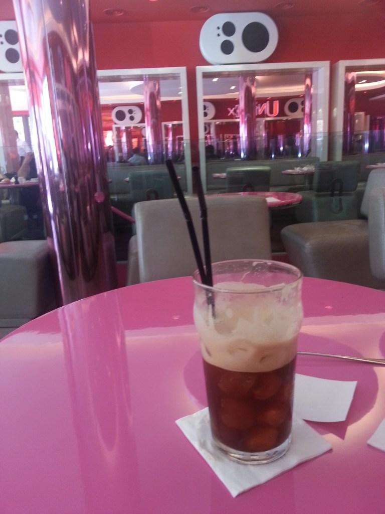 Cafe Frappe at Champes Elysees