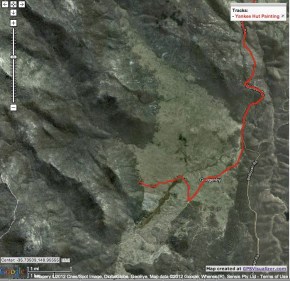 Walk to Yankee Hat Painting