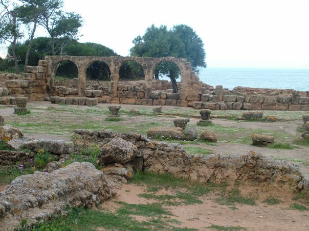 4th century Basilica at Tipasa © Tracey Benson 2008
