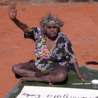 Imitjala Curley is nguraritja (custodian) for Ngunyma