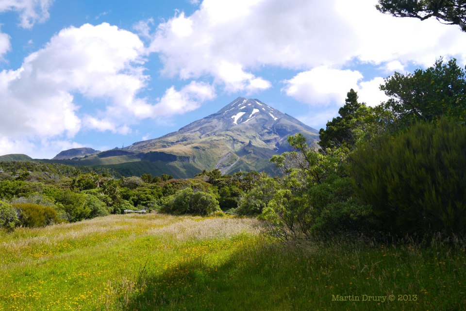 Looking back on the mountain. Martin Drury © 2013