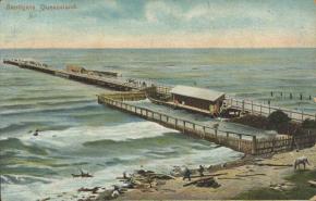 Sandgate beach and pier, Queensland Image credit: pictureqld.slq.qld.gov.au/