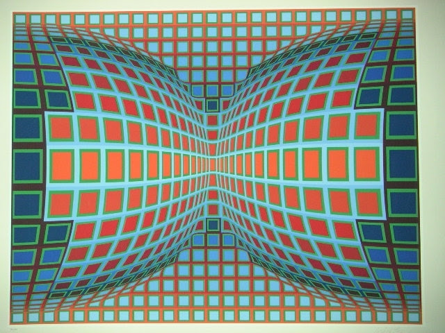 Composition Double Bleu et Rouge, 1980