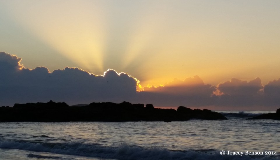 Korora Beach Sunrise © Tracey Benson 2014