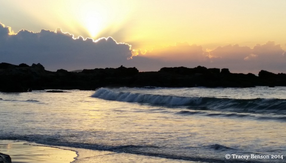 Korora Beach Sunrise © Tracey Benson 2014