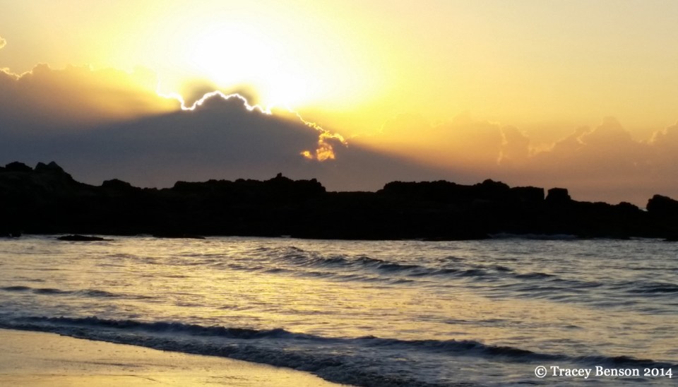 Korora Beach Sunrise © Tracey Benson 2014