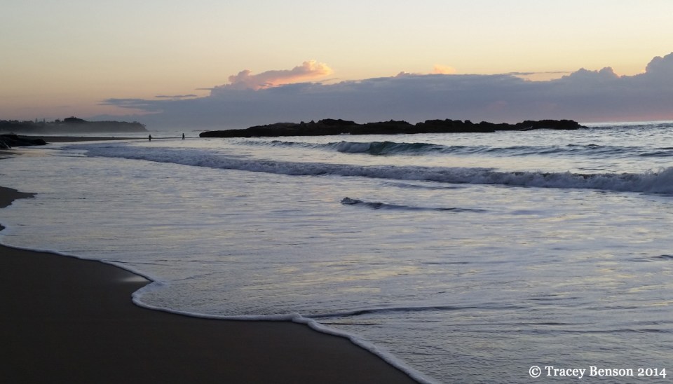 Korora Beach Sunrise © Tracey Benson 2014