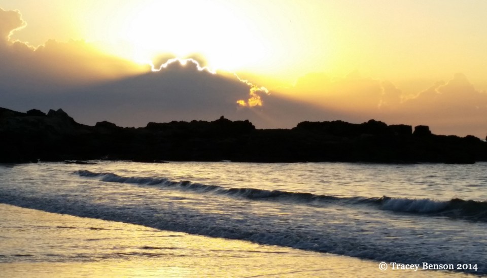 Korora Beach Sunrise © Tracey Benson 2014